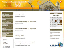 Tablet Screenshot of claretianos-paris.org